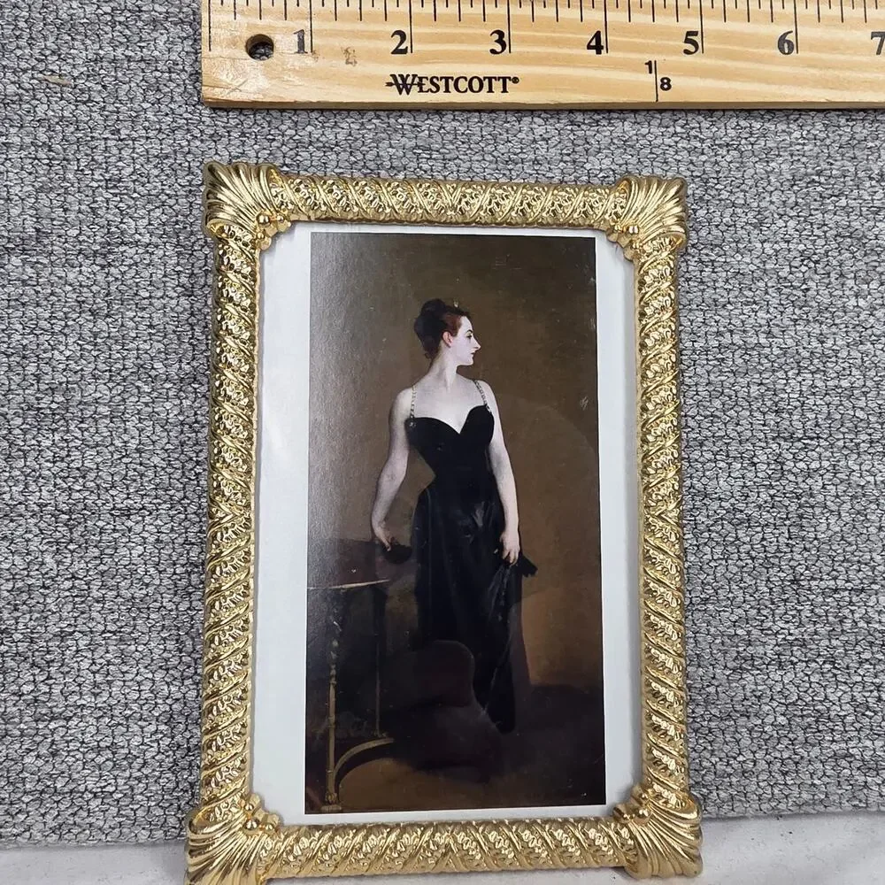 NICOLE MILLER NEW YORK ORNATE GOLD PHOTO FRAME – 6.5